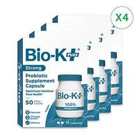 Bio-K Plus - Probiotic Supplement Capsule for Women & Men, 50 Billion Bacteria at Expiry Date, Enteric Coated, Vegan & Gluten Free, Shipped Cold to Preserve Probiotics, 15 Capsules
