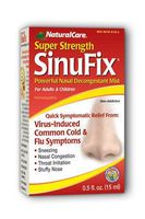 NaturalCare Super Strength SinuFix Nasal Decongestant Mist, .5-Ounce Bottles (Pack of 2)