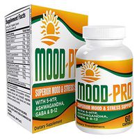 Mood-Pro: Natural Mood Support Supplements/Vitamins - Mood Booster/Enhancer Pills - 60 Capsules