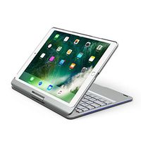 9.7 Inch Case Cover for iPad Air 2,Businda Bluetooth Wireless Keyboard Backlit Carrying Holder Auto Sleep/Wake Flip 360 Degrees Rotate Slim Folio Smart Cover