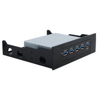 Sedna - USB 3.0 5 Port Internal Hub (3.5" Bay with 5.25" bay mounting kit included)