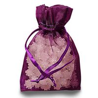 Plum Organza Gift Bags | Quantity: 30 | Width: 5"…