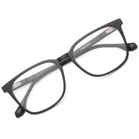 Gaoye Blue Light Blocking Computer Glasses for Women Men TR90 Lightweight Frame Anti Eyestrain Headache UV Filter Lens - GY1886 (Matte Black)