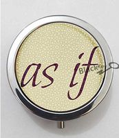 BlackKey As If 3-Compartment Decorative Pocket Gift Box Case Organizer for Pill, Color 1 -775