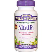 Oregon's Wild Harvest, Alfalfa, 90 Non-GMO Veggie Caps