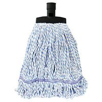 SWOPT Cotton Blend Mop Head – Cotton/Rayon Mop Head for Use on Wood, Laminate and Tile Floors – Interchangeable with Other SWOPT Products for More Efficient Cleaning and Storage, Mop Head Only, Handle Sold Separately, 5110C6