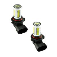 Ecosin Fashion 2PC 12V HB4 5630 33-LED White Car Fog Light Headlight Driving DRL Bulb