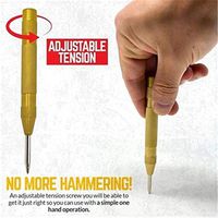 Xisheep Easter Day Home Décor ， Cat Tent Single-Click Drill Setting Puncher Effortlessly Strike Drill-Centering Holes Housekeeping Organizers - Multicolor