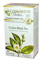 CELEBRATION HERBALS Ceylon Black Tea Organic 24 Bag, 0.02 Pound