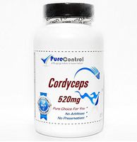 Cordyceps 520mg // 200 Capsules // Pure // by PureControl Supplements