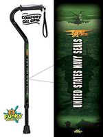 Gel Grip Adjustable Walking Cane US Navy Seals