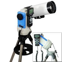 TwinStar White 90mm iOptron Computerized GPS Equatorial Cassegrain Telescope