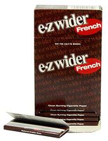 E-Z Wider French Cigarette Rolling Papers - 1 Box (24 booklets)