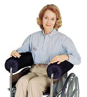 Lateral Stabilizer Armrest Bolster, Full Arm, 6" diam, Polyester Cover