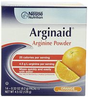 Arginine Supplement Arginaid Orange 9.2 Gram Individual Packet Powder (Box of 14)