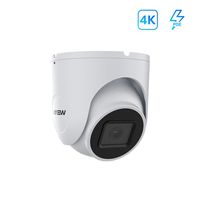 H.VIEW 4K UltraHD 8MP Outdoor Dome IP POE Camera,3840x2160,3.6mm Fixed Lens,115ft NightVision,IP67 Weatherproof,Built in one Way Audio,H.265,Compliant with Hikvision,Support Onvif (HV-E800D)