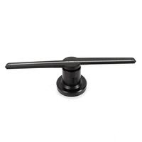 TFCFL 3D LED Holographic Projector Advertising WiFi Hologram Player Lamp Fan 42cm Advertising Fan Display 16GB for Business,Store,Shop,Bar (WiFi by Computer+16GB Card+800480+224 led)