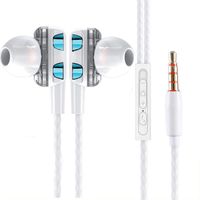 banlany Wired 3.5mm Earphone Noise Cancelling Music Headset with Mic Headphones