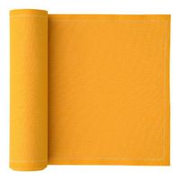 MY DRAP Cotton Cloth Reusable Deluxe Dinner Napkin - 15.75 x 15.75 In (12 Per Roll, Mustard Yellow)