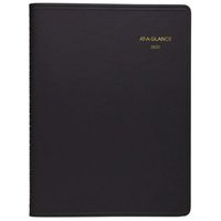 AT-A-GLANCE 2020 Monthly Planner, 9" x 11", Large, Black (7026005)