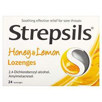 Strepsils Honey and Lemon Lozenges - 24- Pack