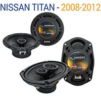 Compatible with Nissan Titan 2008-2012 Factory Speaker Upgrade Harmony R69 R65 Package New