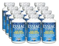 Essiac Tea Softgels, 796 Mg, 12 Pack 1440 Soft Gels, Eight Herb Essiac Tea, No Brewing, No Refrigeration, Great for Travel, 360 Day Supply