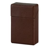 IWIM Genuine Cowhide Leather Cigarette Pack Case/Box/Holder for Regular King Size Cigarettes
