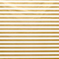 Printed Tissue Paper for Gift Wrapping (Classic Gold & White Stripe) - Decorative Gift Tissue Paper, 24 Large Sheets (20x30)