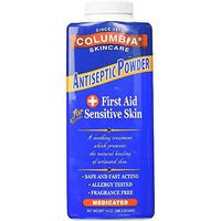 Columbia Skincare Medicated Antiseptic Powder for Sensitive Skin, 14 oz (Pack of 2)