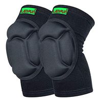 Lepfun S9900 Knee Pads, (1Pair) Thick Sponge Anti-Collision Kneeling Kneepad Support for Outdoor, Climbing and Sports (Small/Medium, S9900 Black)