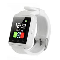 Dserw Smart Watch U8 Bluetooth Call Sleep Monitor Altimeter Pedometer Wristwatch for Android iOS - White