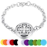 memorial jewelry Essential Oils Aromatherapy Perfume Diffuser Locket Bracelets Bangle