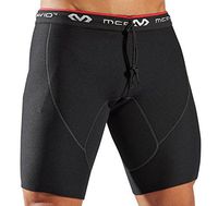 McDavid Thermal and Compression Therapy Short for Thigh, hamstrings, Glutes, and Groin Support and Weight Trimming, Black, S