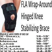 KNEE SUPPWRAP NEO HNGD 3XL BLK
