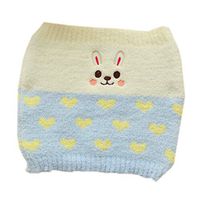 [Blue] Keep Your Waist/Stomach/Tummy Cashmere Belt Lovely Rabbit