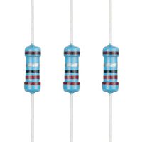 EDGELEC 100pcs 2.2 ohm Resistor 1/2w (0.5Watt) ±1% Tolerance Metal Film Fixed Resistor, Multiple Values of Resistance Optional