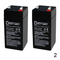 Mighty Max Battery 4 Volt 4.5 Ah Sealed Lead Acid Battery for Fi-Shock SS-440-2 Pack Brand Product