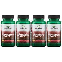 Swanson Arginine Complex 750 mg 60 Tabs 4 Pack