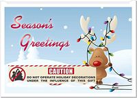 Holiday Gift Bag for Marijuana (Caution)