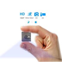Mini Camera Spy Hidden Cam HD 1080p Nanny Camera with IR Night Vision Motion Detection Loop Recording Video 90 Minutes Working Time