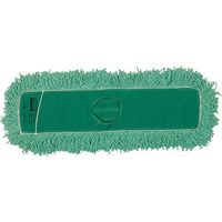 Rubbermaid Commercial FGJ55500 Twisted Loop Blend Antimicrobial Dust Mop, 36" Length x 5" Width, Green