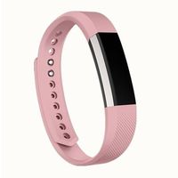 jStrap for Fitbit Alta and for Fitbit Alta HR Bands,Replacement Bands Sport Wrist Bands Silicone Smartwatch Fitness Wristband for Fitbit Alta HR and Fitbit Alta (Pink, Small)