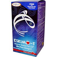 Enzymatic Therapy - Eskimo-3, Natural Stable Fish Oil, 225 Softgels