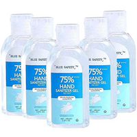 Family Pack Hand Sanitizer Gel 100ml No Rinse Foam Liquid Hand Soap Gel Portable Hand Sanitizers Refreshing Wash-Free Hand Cleaner Quick-drying Hand Gel Long-Lasting Cleaning Speed Dry (Pack of 5)