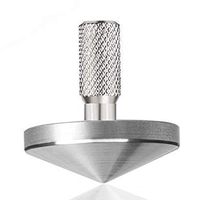 Life Game EDC Accurate Spinning Top, Precision Stainless Steel Desk Toy, Portable Spinner Toys, Fidget Gyroscope, Vintage Totem Toy, Inception Top of Fans, Unique Gift for Men/Adults