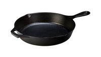 Lodge L8SK3 Cast Iron Skillet and Ready for Stove Top or Oven Use, 10.25", Black