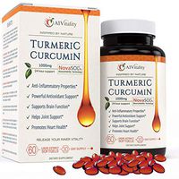 Turmeric Curcumin NovaSOL Softgels More Potent Than Bioperine - Inflammation, Joint Pain Relief Support Supplement - 185x Bioavailable Than Turmeric Black Pepper Capsules – Best Natural Extract Pills