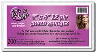 It's A Wrap by Rayson 12 Ply Sponge Gauze
