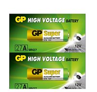GP 27A Alkaline Battery 12V (Pack of 2)